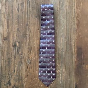Men’s 100% silk tie